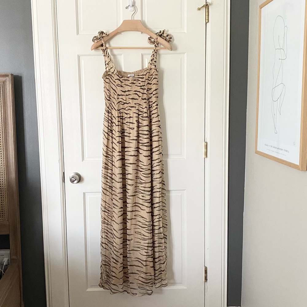 Printed Ganni Maxi Dress